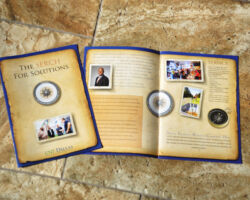 Promotional brochure for The Urban SERCH Institute - an education program at the University of North Texas - Dallas. Original design and print production by Hogan Design Promotional brochure for The Urban SERCH Institute - an education program at the University of North Texas - Dallas. Original design and print production by Hogan Design