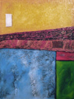 "Abstract1" original painting 62"x48" by Rick Hogan "Abstract1" original painting 62"x48" by Rick Hogan